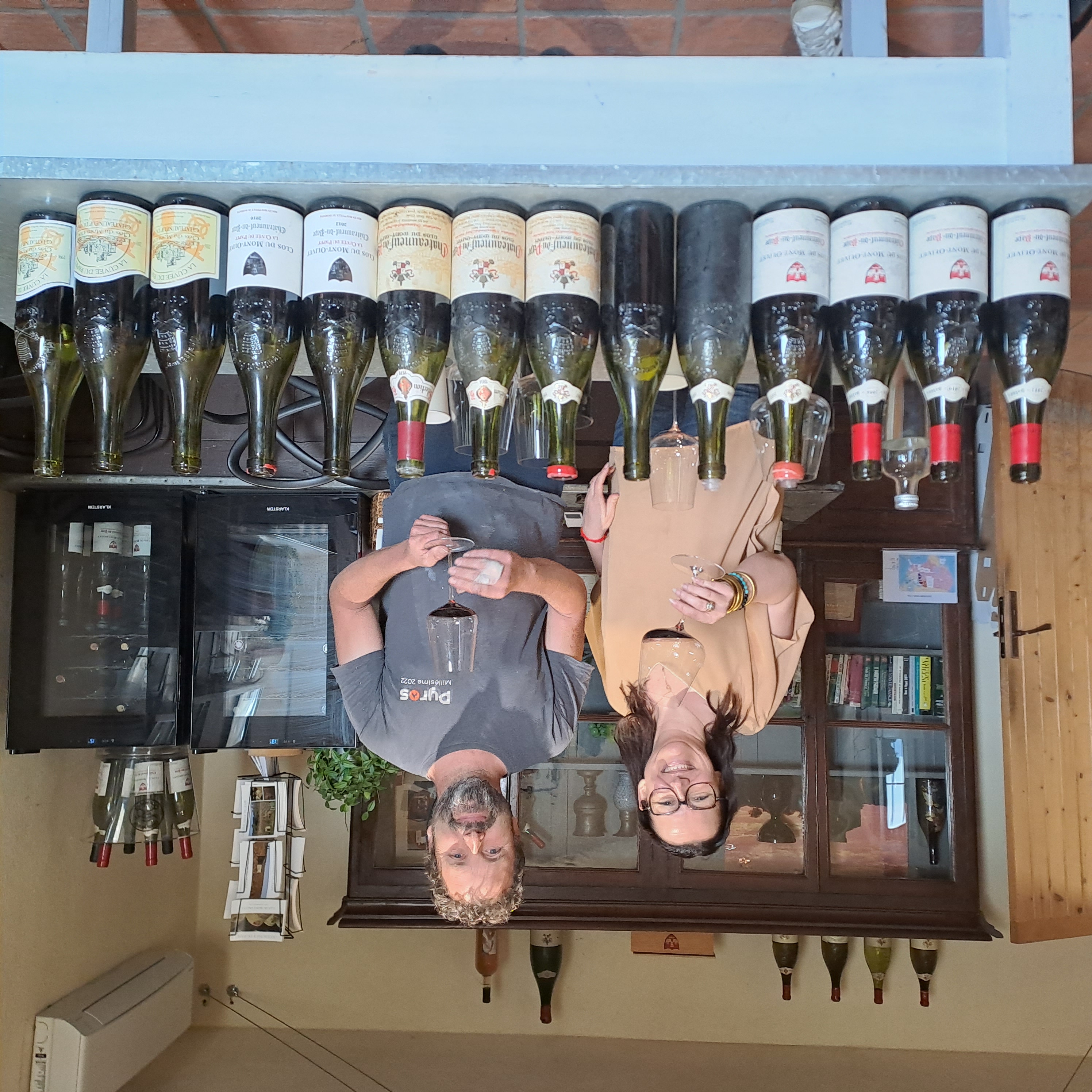 Céline et Thierry Sabon du Clos Mont Olivet