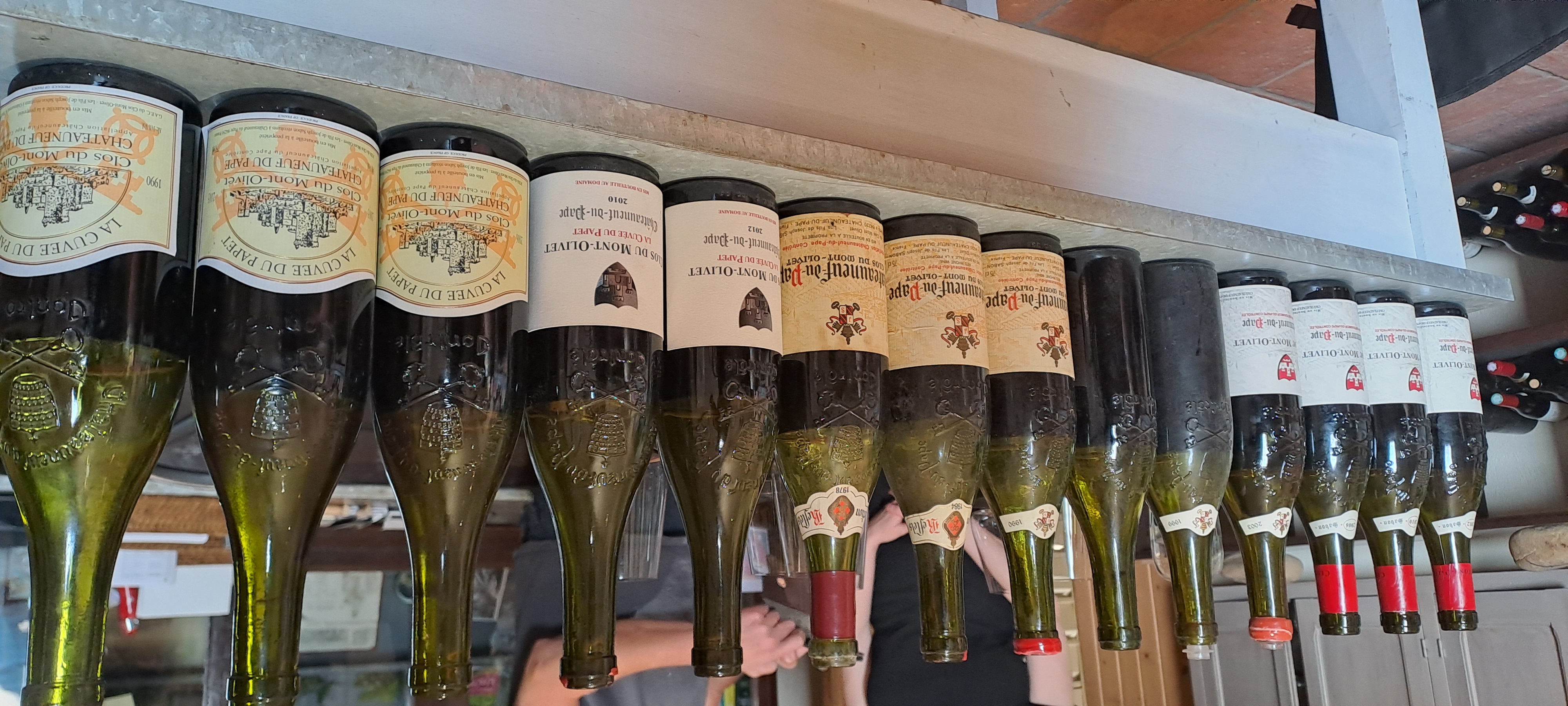 Clos du Mont Olivet and Cuvée du Papet