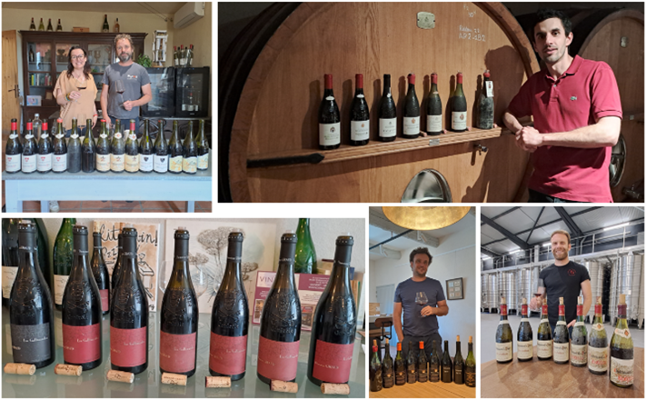 5 châteauneuf à leur apogée