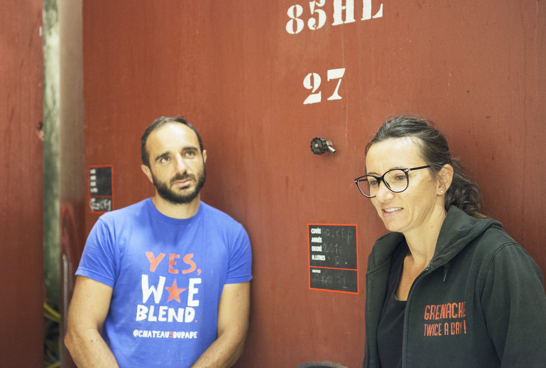 François et Marie Giraud du Domaine Giraud