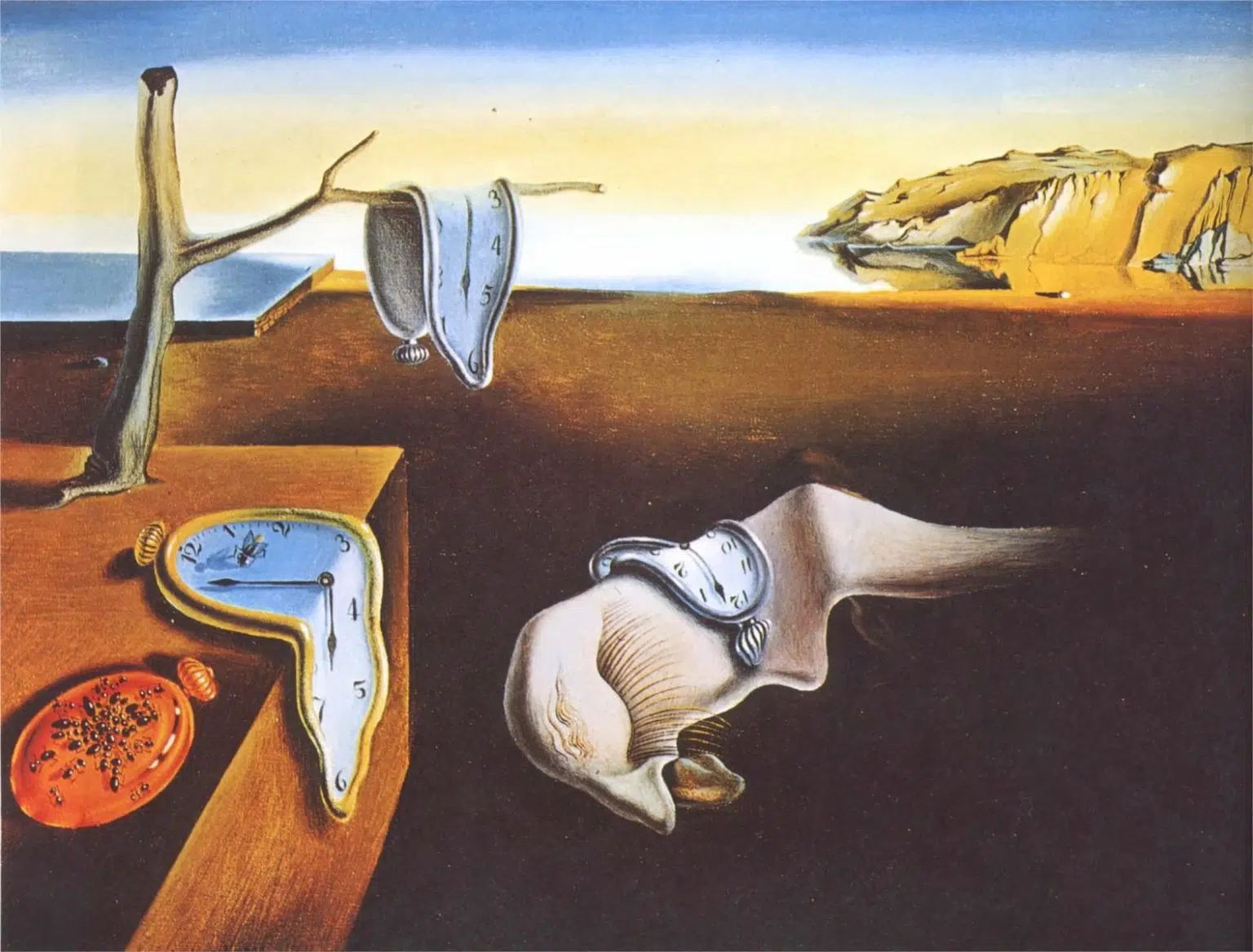 La persistance de la mémoire – Salvador Dali 1931