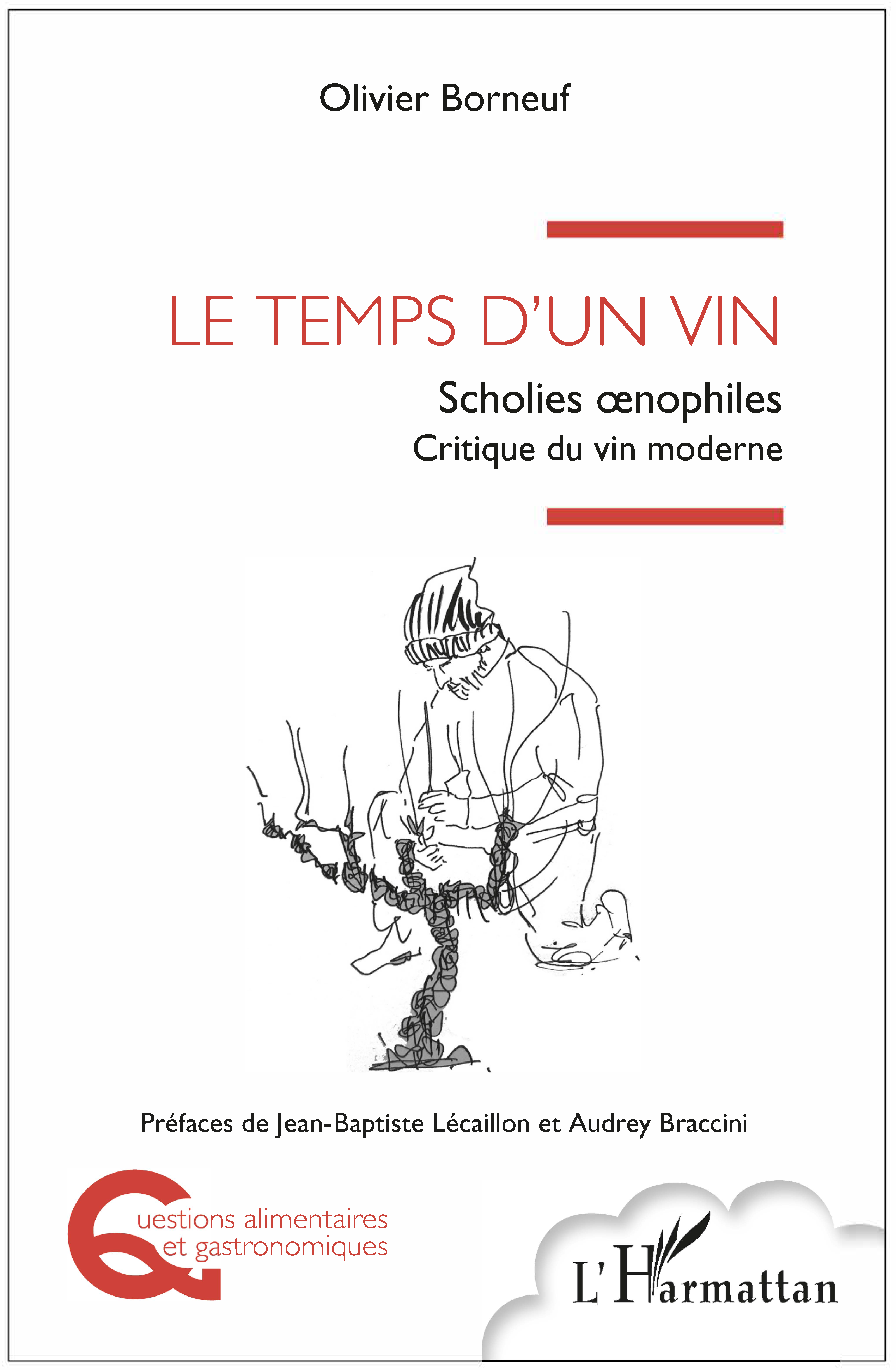 Le temps d'un vin aux éditions l'Harmattan
