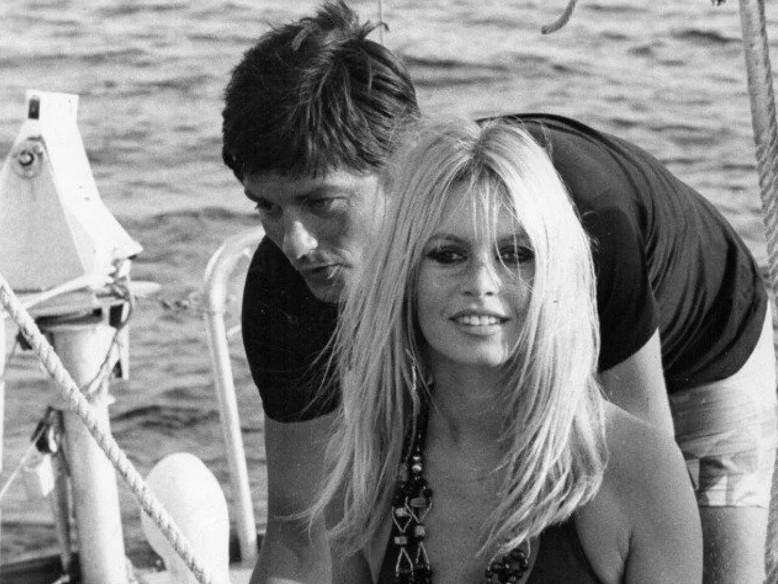 Alain Delon et BB
