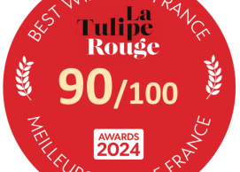 A 100-point wine-scoring scale made in La Tulipe Rouge