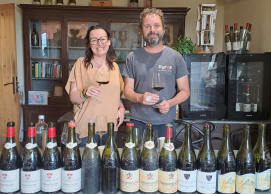 Céline et Thierry Sabon du Clos du Mont Olivet