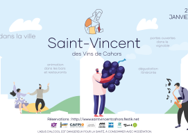 Saint-Vincent with Cahors wines!
