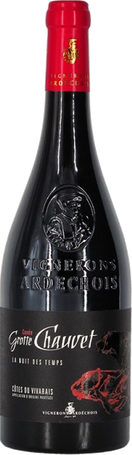 Les vignerons ardéchois - Côtes-du-Vivarais - Cuvée Grotte Chauvet - la nuit des temps