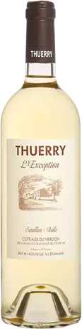 Château Thuerry - Coteaux-du-Verdon - L'Exception Sémillon