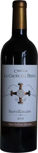 Château La Croix du Merle - Saint-Émilion - Sans Sulfites Ajoutés