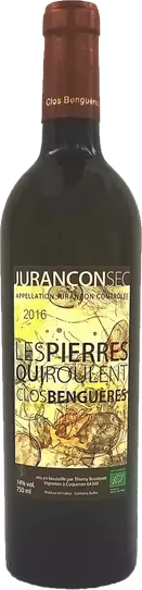 Clos Benguères - Jurançon-sec - Les pierres qui roulent