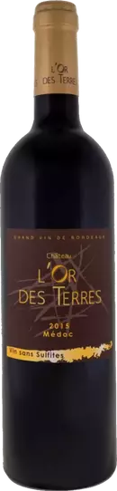 Château l'Or des Terres - Médoc - Sans sulfites ajoutés